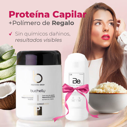 Proteína Capilar Reparación Profunda 500mL + 🎁REGALO: 🕑 20min para un cambio TOTAL 💁‍♀️