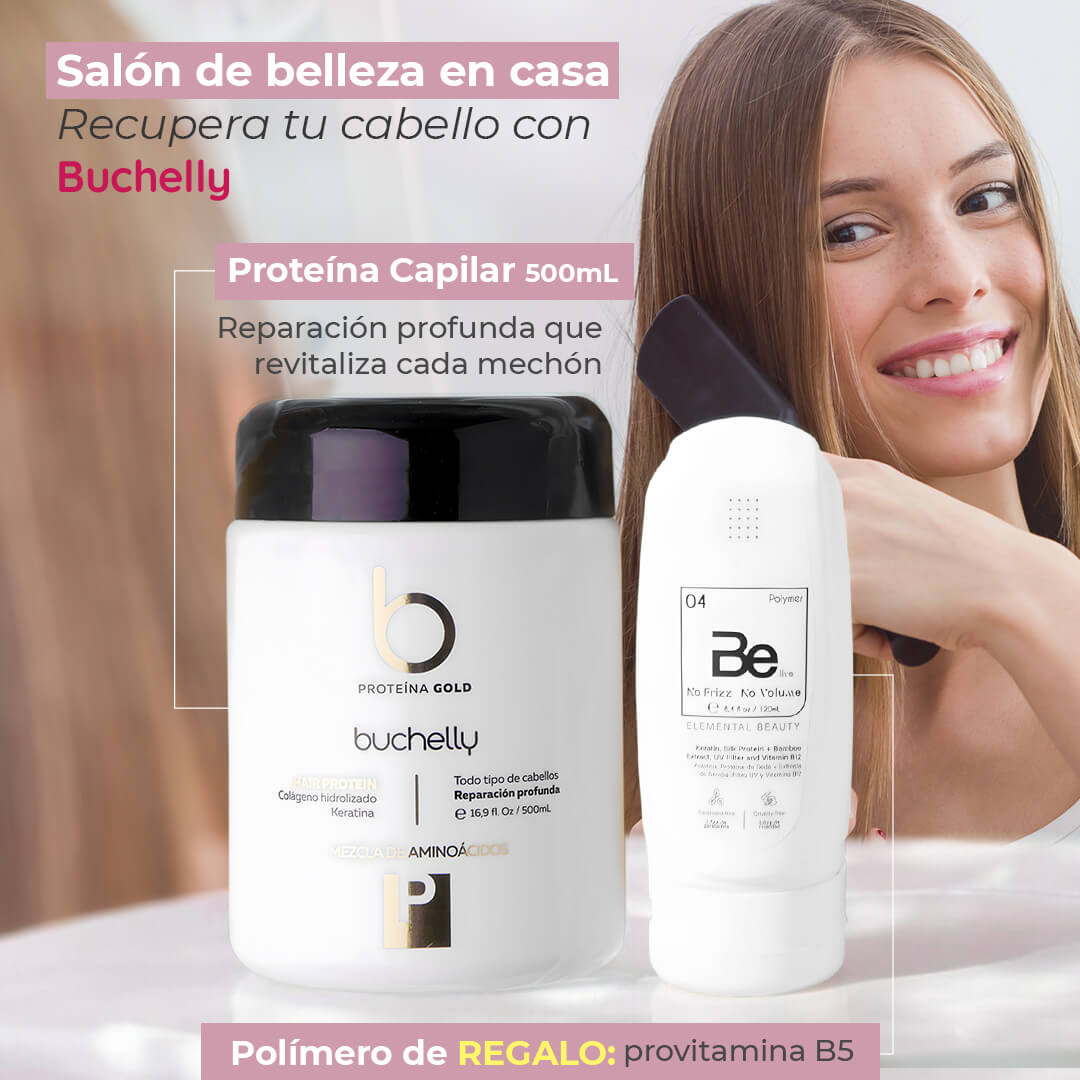 Proteína Capilar Reparación Profunda 500mL + 🎁REGALO: 🕑 20min para un cambio TOTAL 💁‍♀️