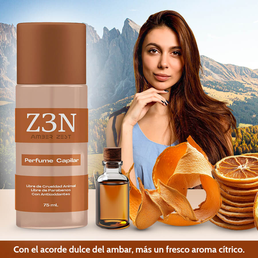 Z3N Perfumes Capilares: Aromas perfectos para cada mood 💁‍♀️