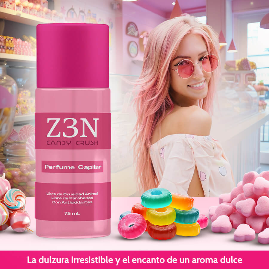 Z3N Perfumes Capilares: Aromas perfectos para cada mood 💁‍♀️