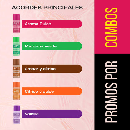 Z3N Perfumes Capilares: Aromas perfectos para cada mood 💁‍♀️